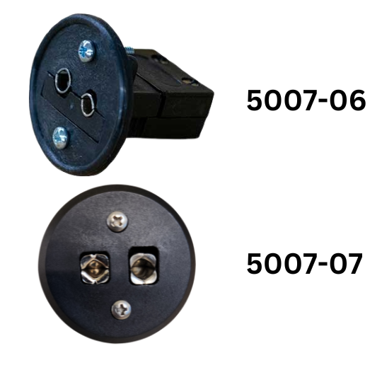 photo of thermocouple accessory standard panel jacks for Thermal Corporation thermocouples